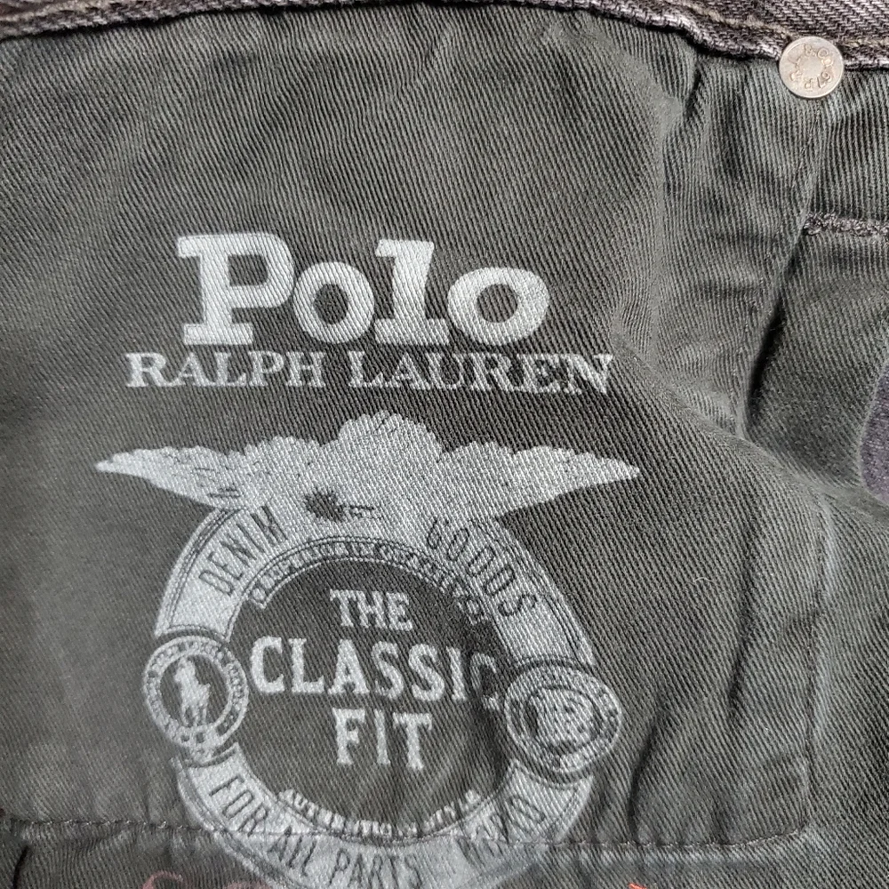 Polo Ralph Lauren RL Tigers Varsity P Graffiti Classic Fit Jeans - Picture 12 of 15